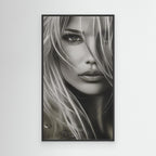 The Depth of Beauty: A Monochrome Portrait