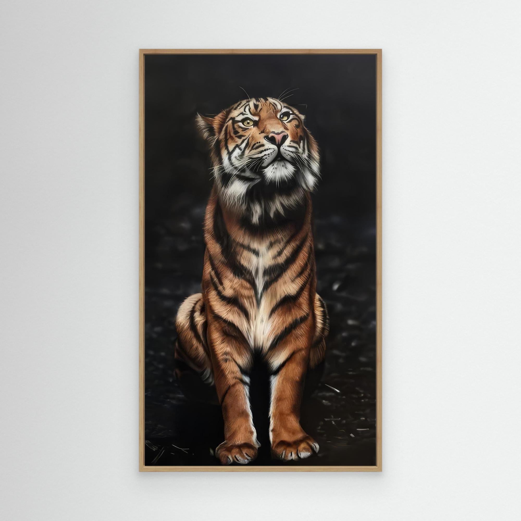 Majestic Presence: Capturing the Essence of a Tiger