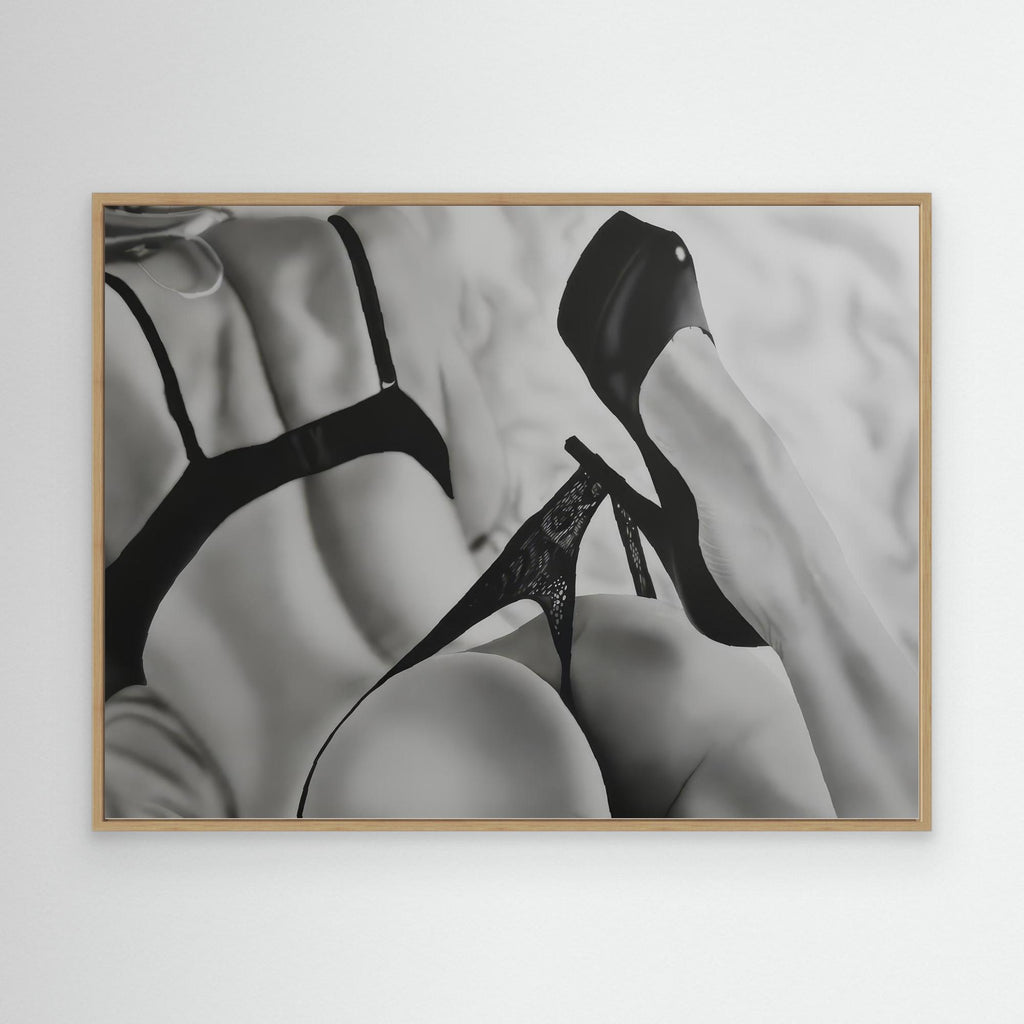 Intimate Silhouettes: Capturing Sensuality in Monochrome