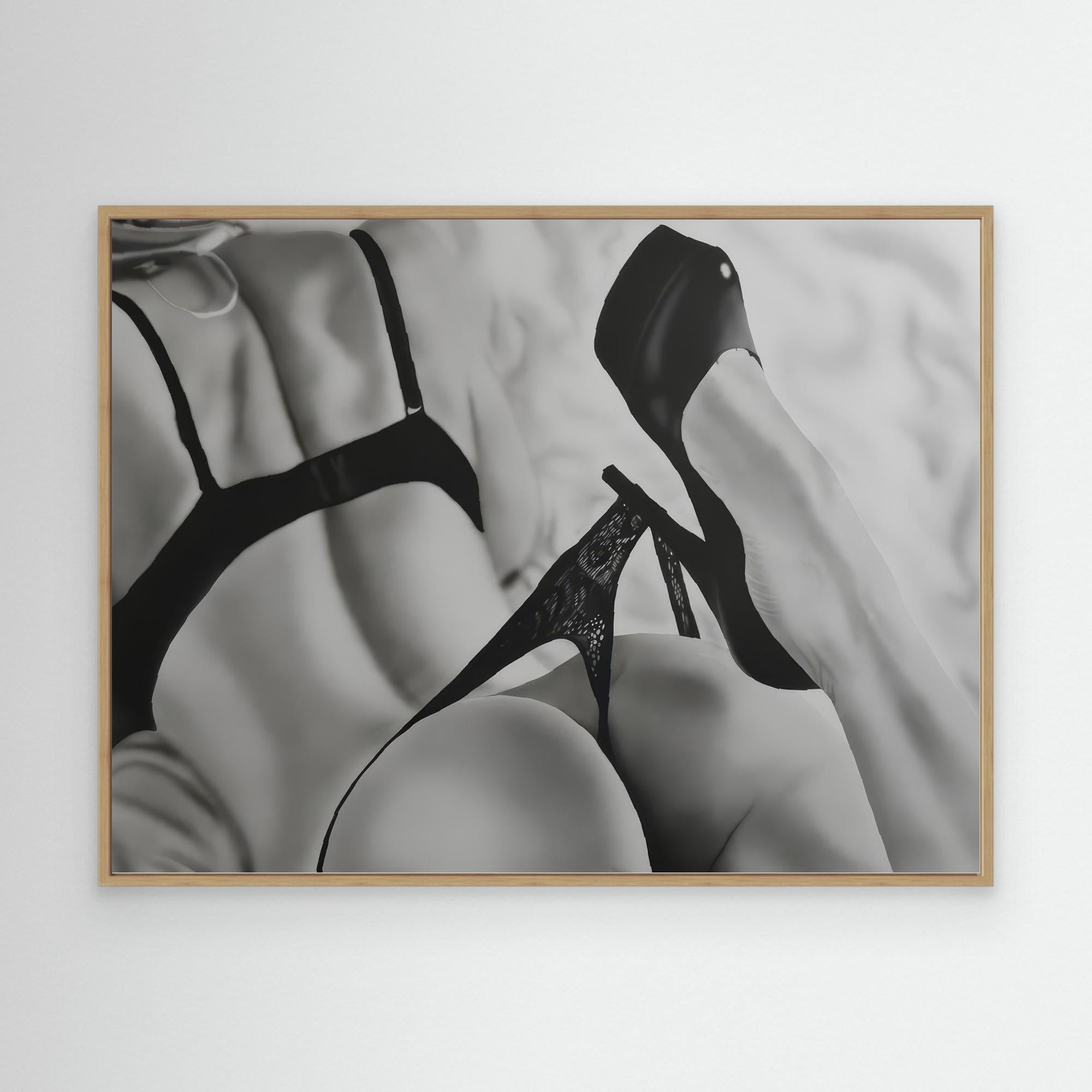 Intimate Silhouettes: Capturing Sensuality in Monochrome