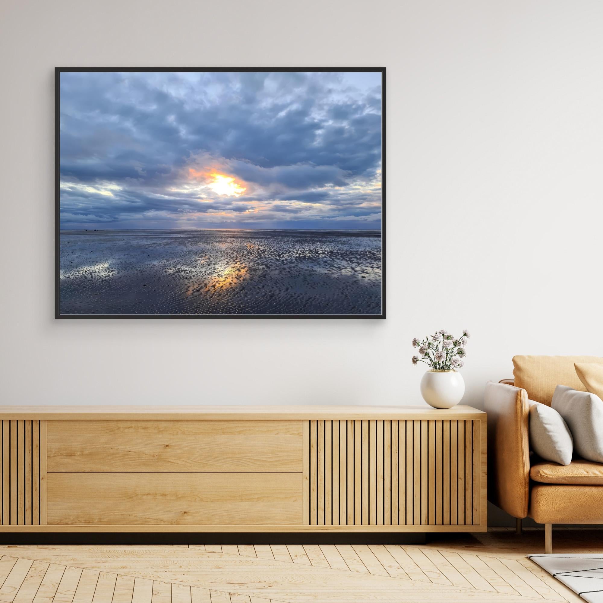 A Symphony of Colours: The Sunset's Embrace