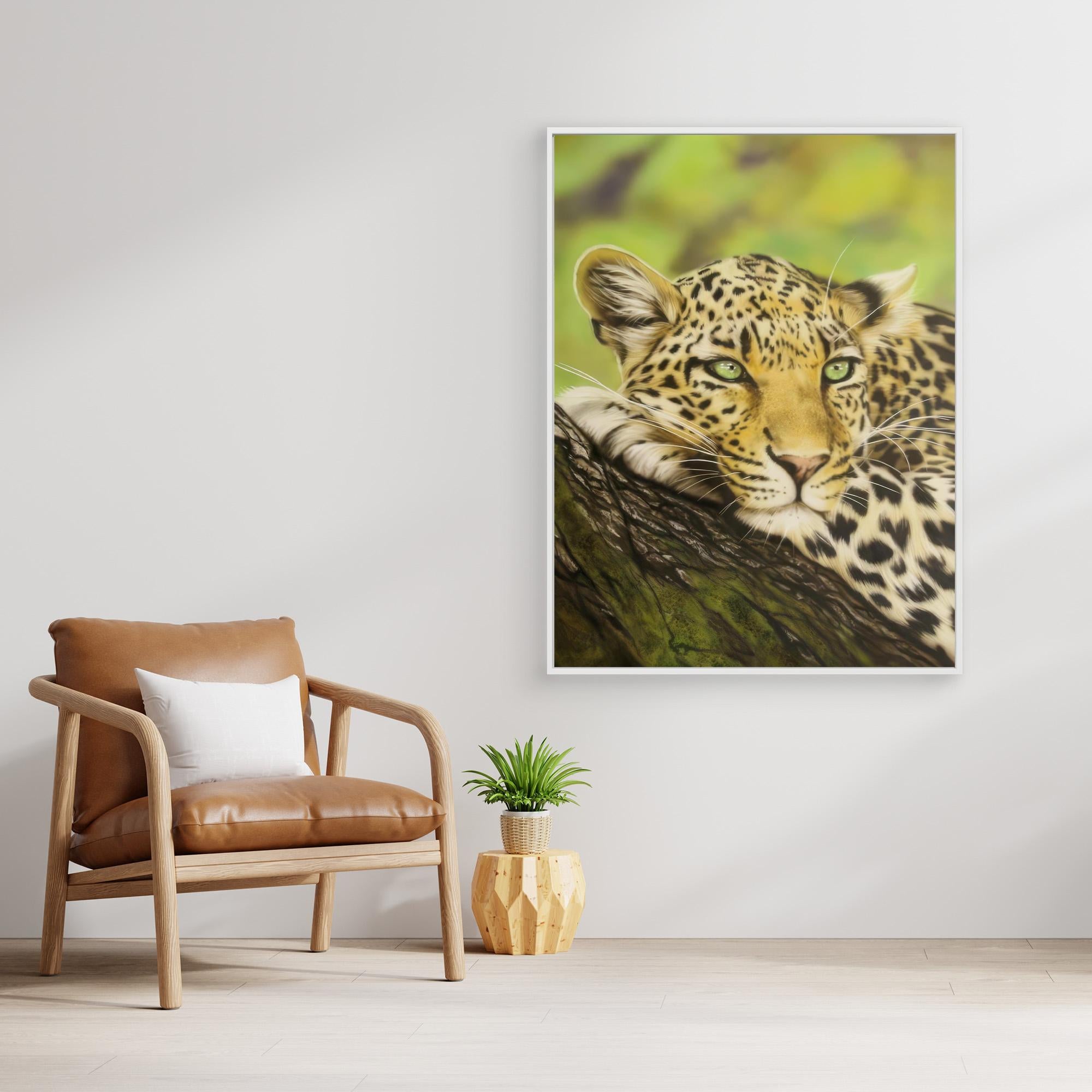Spots and Serenity: Capturing the Essence of a Leopard in Nature