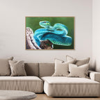 Exotic Snake Painting: A Vibrant Nature Experience 