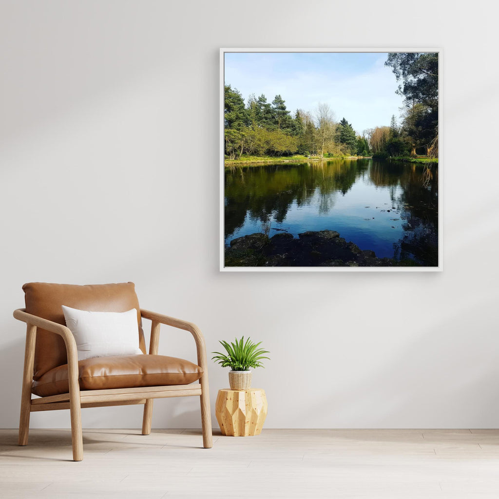 A Serene Landscape: Nature's Mirror