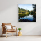 A Serene Landscape: Nature's Mirror