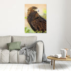 Nature Portrait of an Eagle: Majestic Wildlife Art