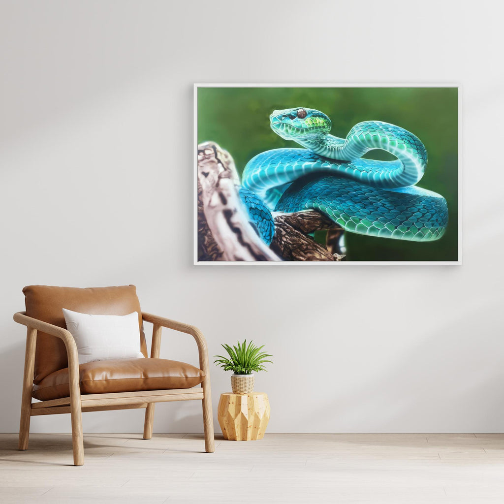 Exotic Snake Painting: A Vibrant Nature Experience 