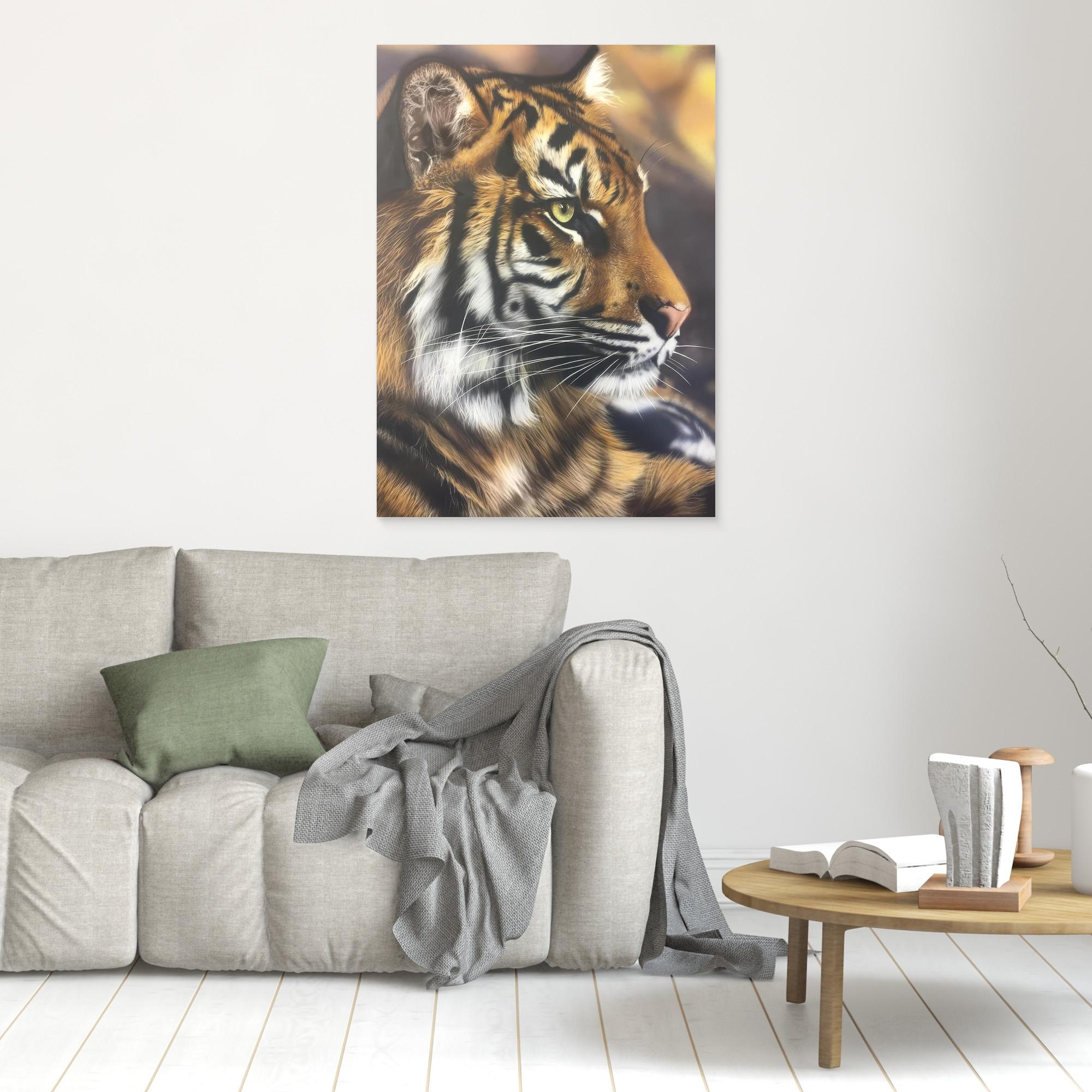 The Majestic Tiger: A Portrait of Nature's Power