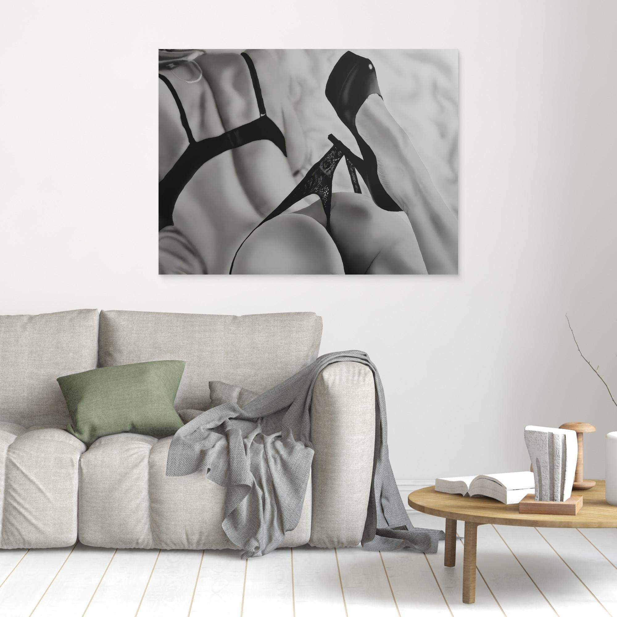 Intimate Silhouettes: Capturing Sensuality in Monochrome