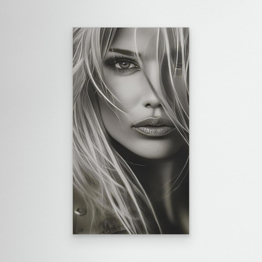 The Depth of Beauty: A Monochrome Portrait