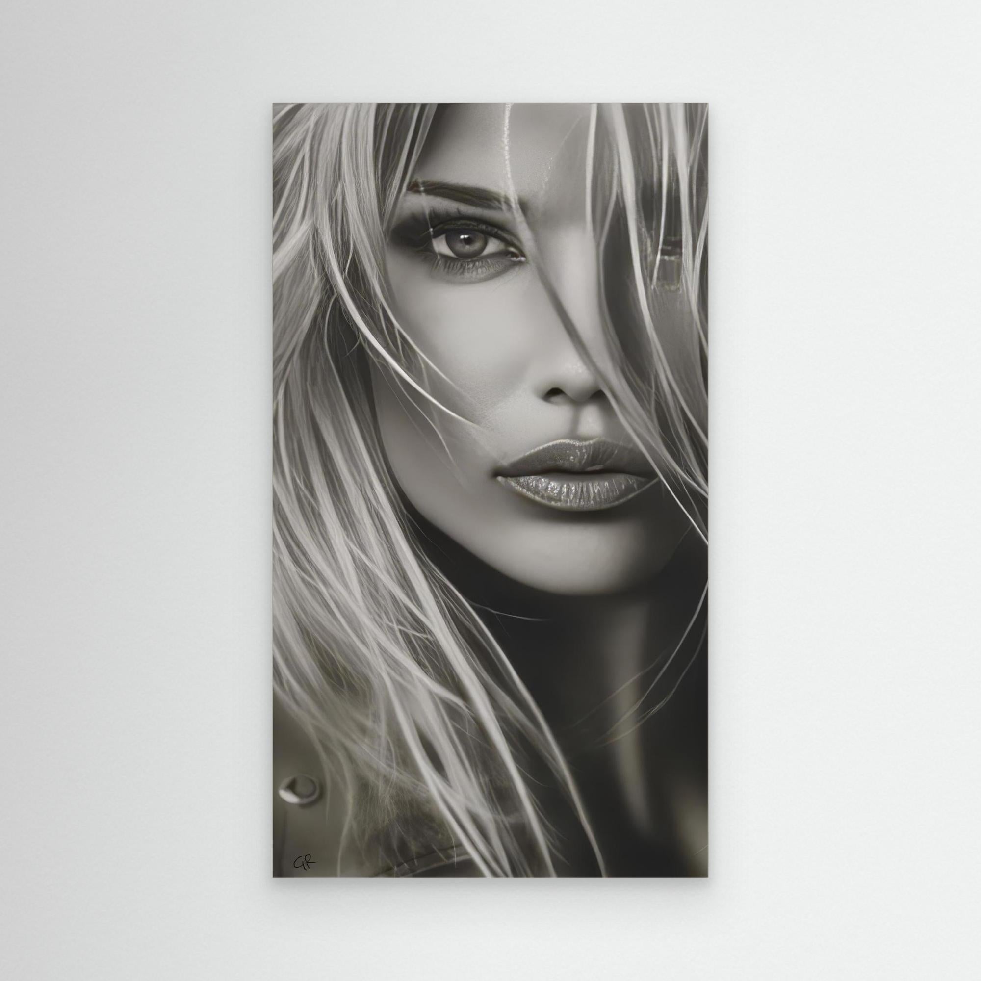 The Depth of Beauty: A Monochrome Portrait