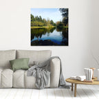 A Serene Landscape: Nature's Mirror