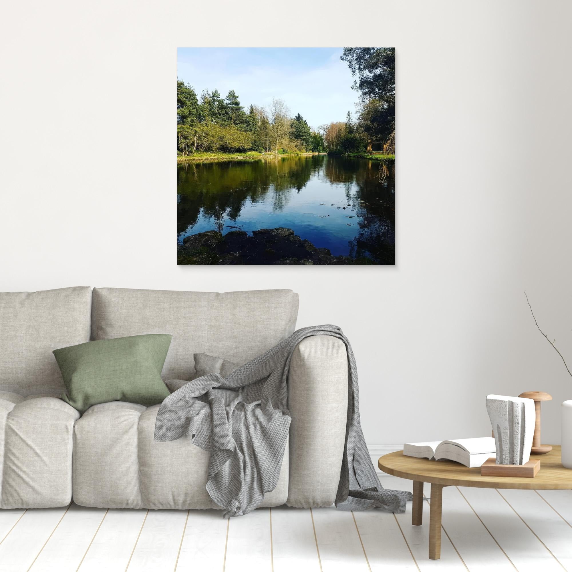 A Serene Landscape: Nature's Mirror